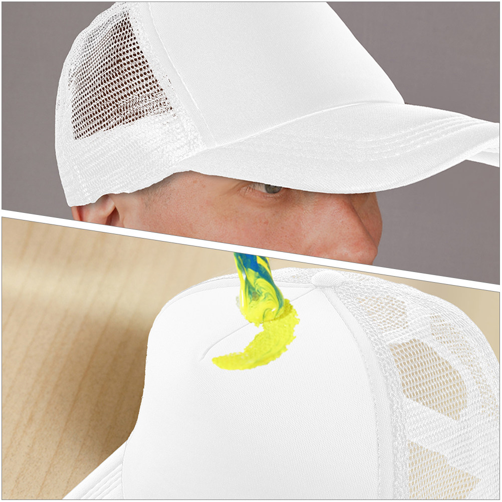 Hat Sublimation Blank - 5 Gorras de Béisbol de Malla