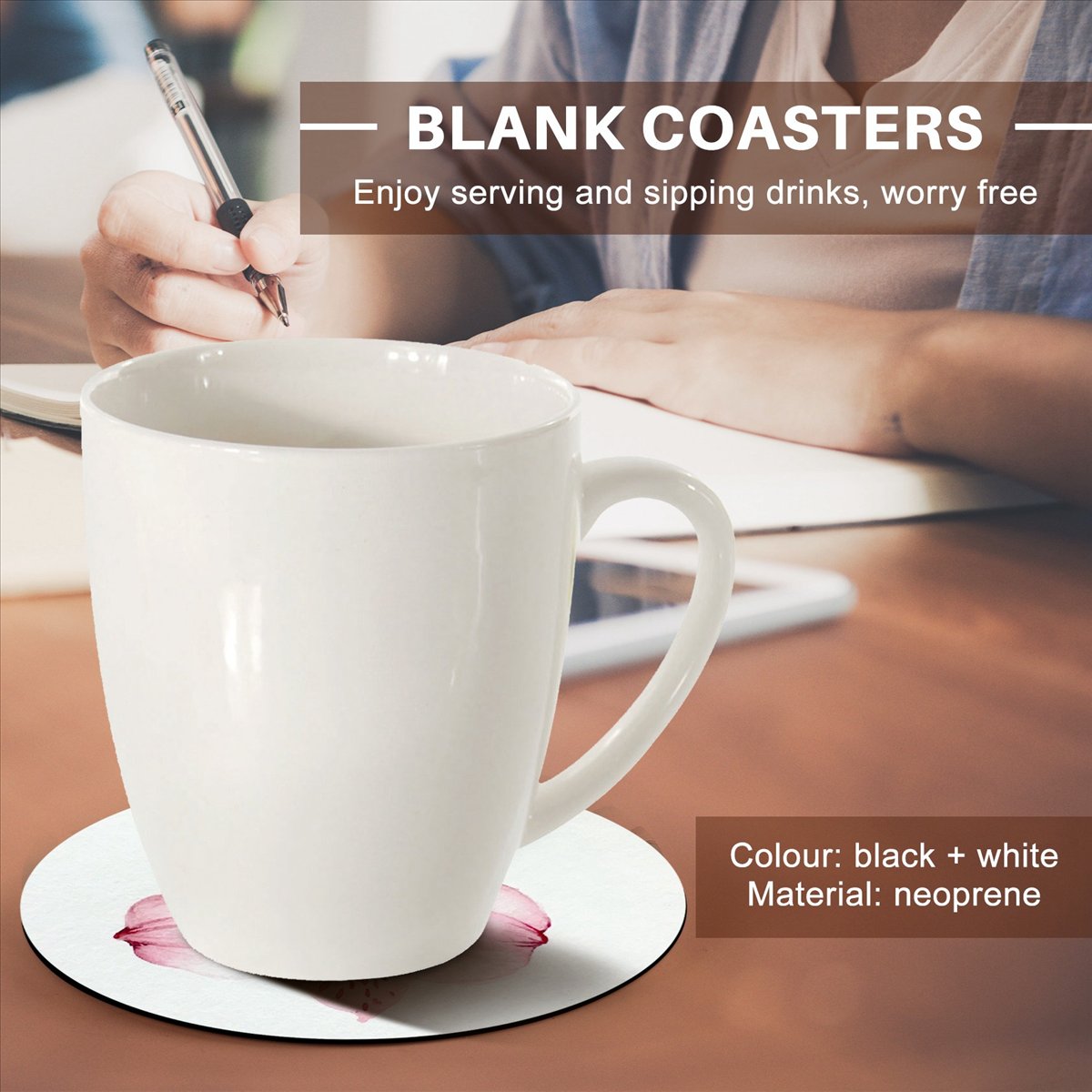 Posavasos Redondos Sublimables - Coaster Sublimation Blank reseña y precio