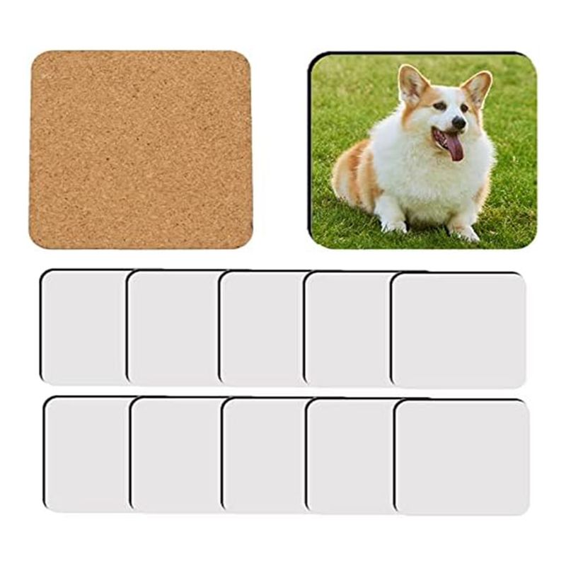 BHBL 12 piezas de posavasos cu - Coaster Sublimation Blank reseña y precio