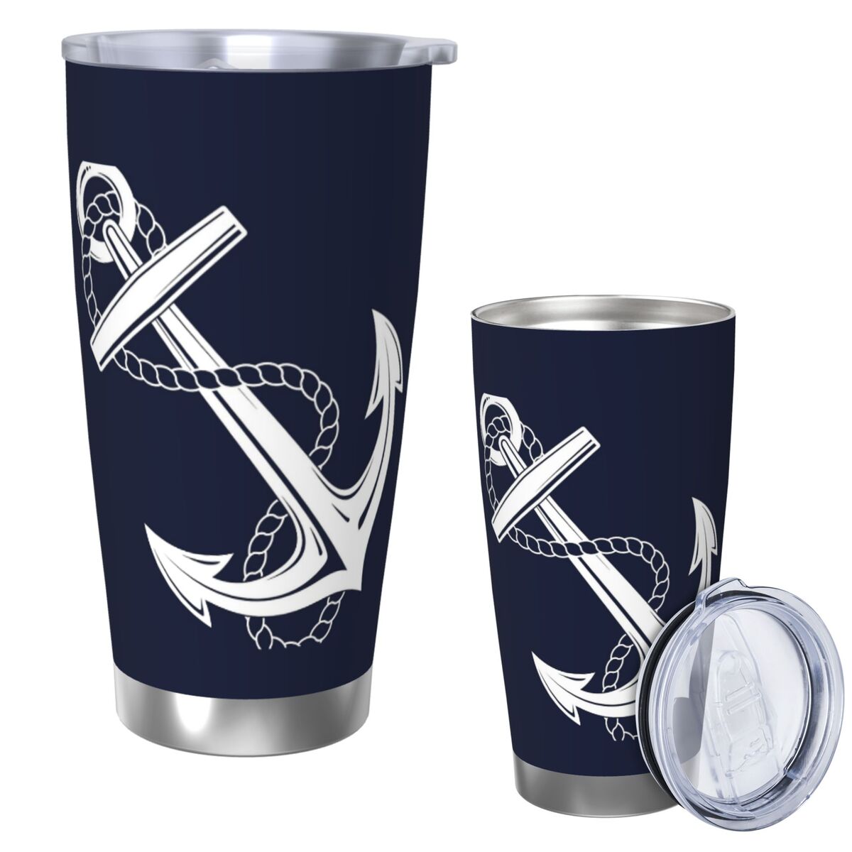 Vaso de acero inoxidable náuti - Tumbler 20Oz White reseña y precio